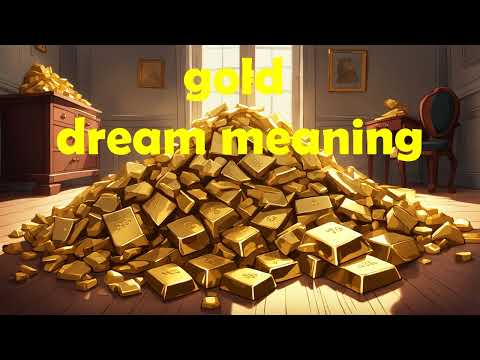 gold dream meaning/dream of finding gold/giving/receiving/losing/wearing/buying/stealing/coins