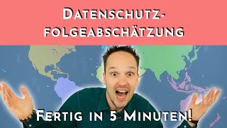 5 Minuten zur Datenschutzfolgeabschätzung! Geht das so einfach? #FDSB
