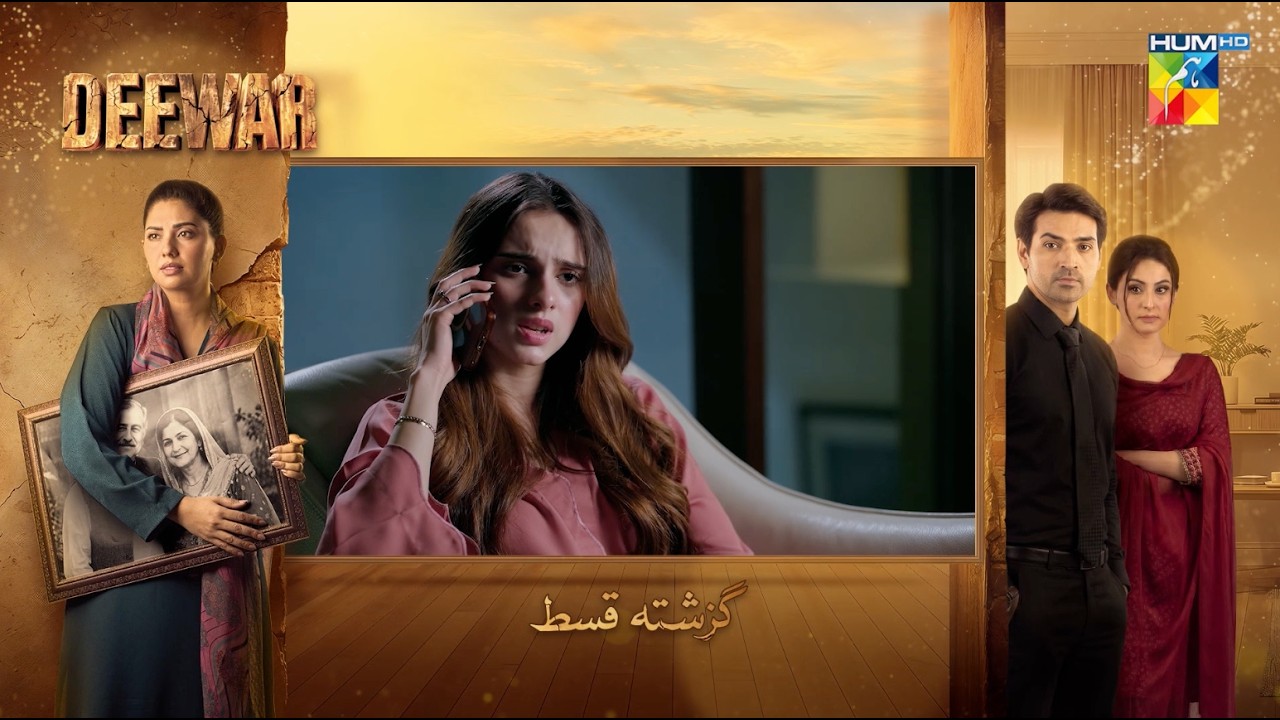 Deewar - Episode 64 Recap - [ Sunita Marshall & Ali Abbas ] HUM TV