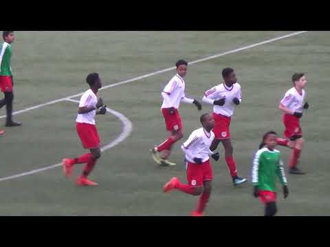 Jayden Yohannes U14 FC Amsterdam vs Zuidoost United - January 2019