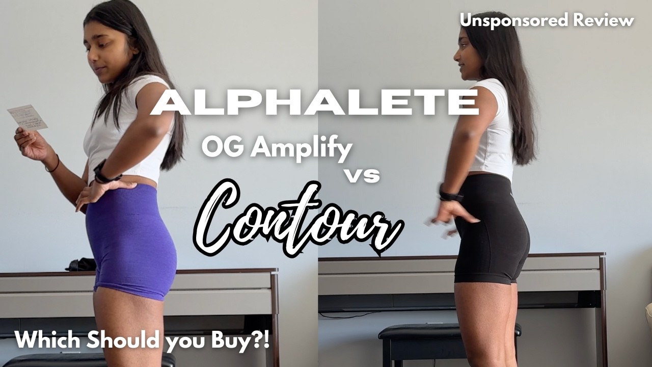 Alphalete Amplify OG VS Contour Comparison Review | Which one Should you Buy? | Alyssa Augustine