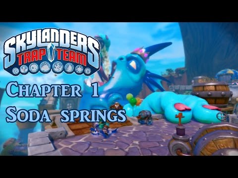 Skylanders Trap Team - Part 1: Chapter 1: Soda Springs! (All Villains Trapped!)