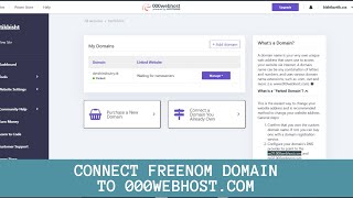 Connect Freenom Domain To 000Webhost.com | Devshimitsu