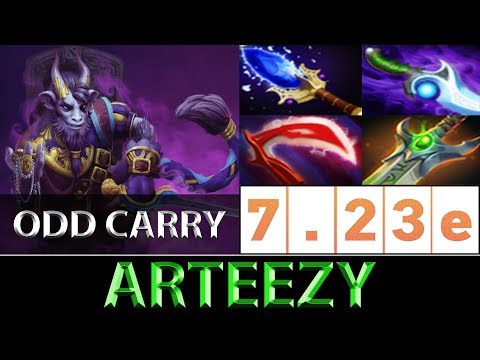 Arteezy [Riki] Odd Carry To Dominate NA Ranked ► Dota 2 7.23e