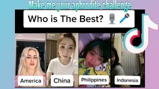 MAKE ME YOUR APHRODITE CHALLENGE TIKTOK COMPILATIO