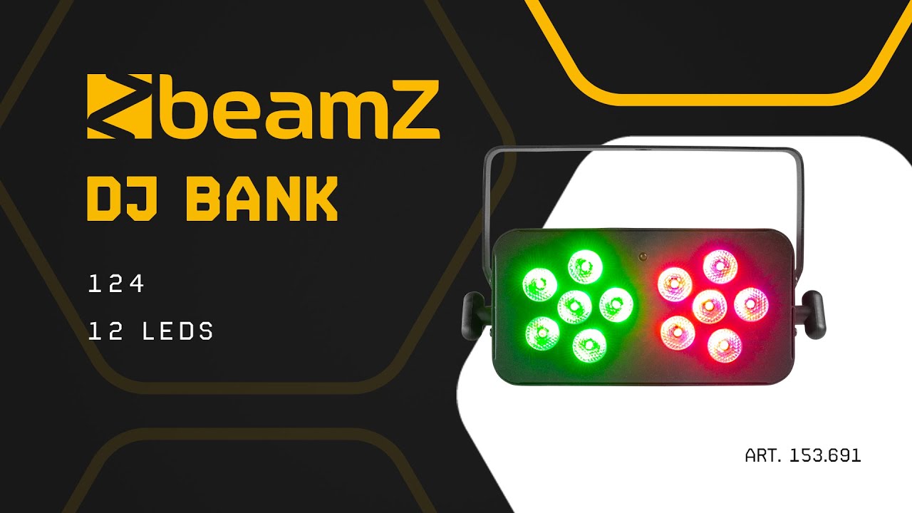 BeamZ Effet lumineux DJ-BANK 124