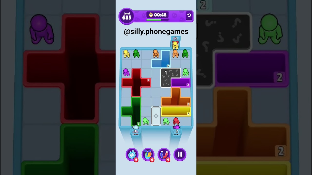 Drop Away Level 685 Walkthrough Solution