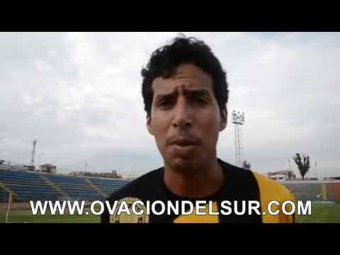 Alexis Burga jugador de FBC Aurora - Liga de Fútbol de Arequipa - 25/04/2015