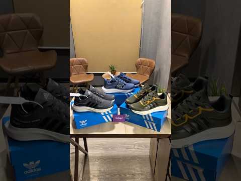Adidas Water Tepellent Shield Runners (Combat Green) product video