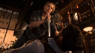 Chloe fights with Lucifer over Azrael's blade [subtitles], 4K 2160p, Lucifer S06 E05, HQ