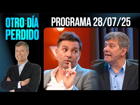 OTRO DÍA PERDIDO - Programa 28/07/25 - BOSSI, EL HOMBRE DE LAS MIL CARAS, SORPRENDIÓ A PERGOLINI