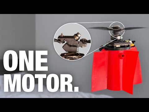 Designing a Drone with Only 1 Motor