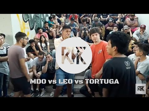 MDO vs LEO vs TORTUGA - 8vos Fecha 7 (Temporada 2018) - RapubliK y Freestyle Session