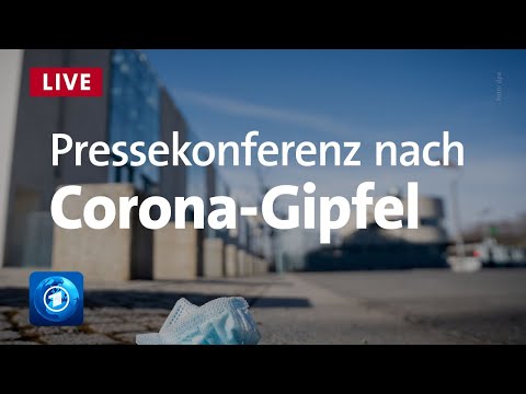 Corona-Gipfel: Merkel zu Ergebnissen | Pressekonferenz live