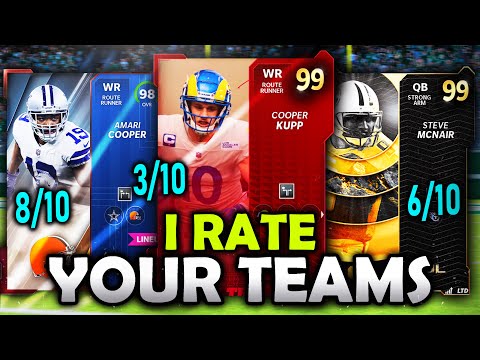 I RATE YOUR TEAMS EP. 33 - Madden 22 Ultimate Team
