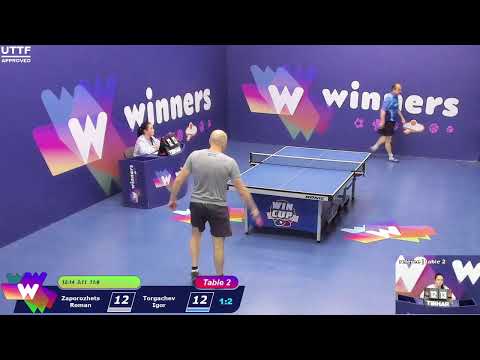 WINners CUP table 2  03.01  Zaporozhets Roman - Torgachev Igor  14:00