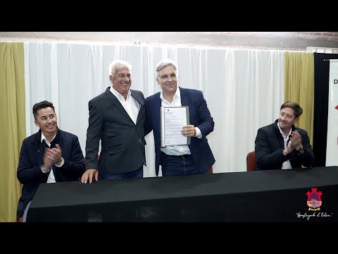 EL GOBERNADOR MARTÍN LLARYORA EN ALEJANDRO ROCA