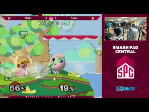 SPC44 Winners Finals - CL|Bin (Jigglypuff) vs Gridloc (Fox/Peach)