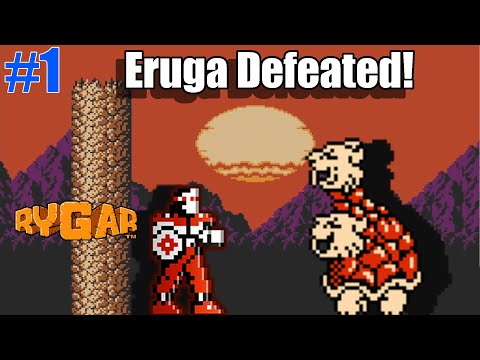 Rygar Nes part 1 - Eruga defeated