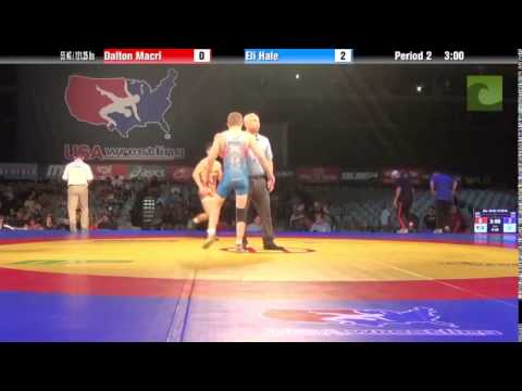 Men 55 KG / 121.25 lbs - Dalton Macri vs. Eli Hale