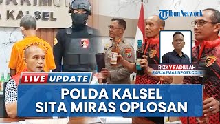 Penjual Miras Oplosan di Banjarmasin Diciduk Polisi, Pelaku Transaksi Lewat Marketplace