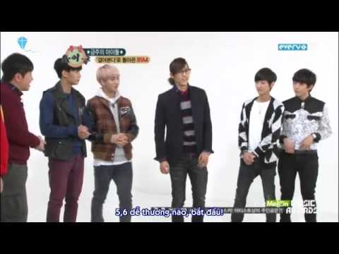 [Vietsub] 121212 Weekly Idol - B1A4 1/2