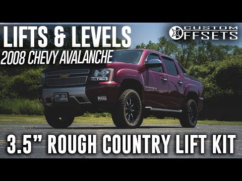 Lifts & Levels: 3.5” Rough Country 2008 Chevy Avalanche