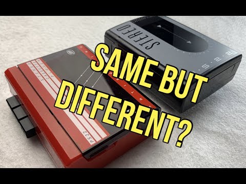 Boots PS22 Personal Stereo Comparison Old vs. New. Vintage Cassette Repair. Walkman Belt Change