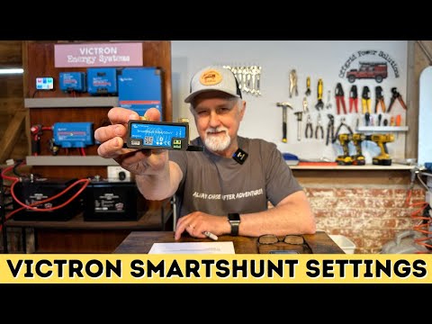 Victron SmartShunt settings explained in detail