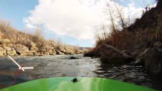 preview picture of video 'Time-Lapse - Stern's Eye View - Spanish Fork River'