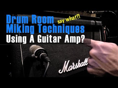 Drum Room Mic Techniques: Using A Guitar Amp???