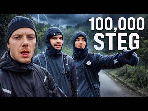 KLARAR VI 100,000 STEG? (18 TIMMAR PROMENAD)