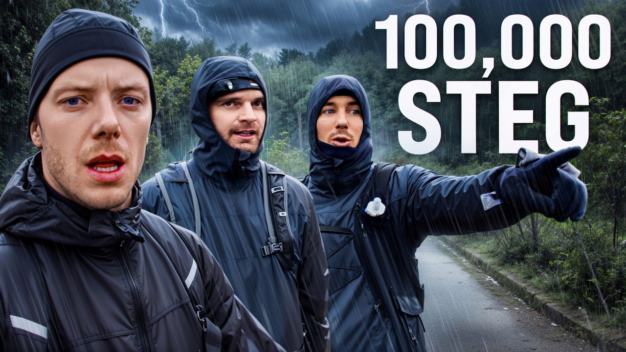 KLARAR VI 100,000 STEG? (18 TIMMAR PROMENAD)