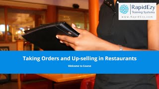 Taking Orders and Up Selling in Restaurants : 3. Selling Techniques