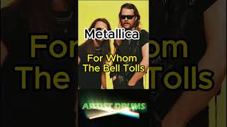 Metallica - For Whom The Bell Tolls #shorts #isolateddrums  #metallica  #larsulrich  #drums