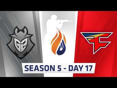 ECS Season 5 Day 17 - G2 vs Faze - Overpass