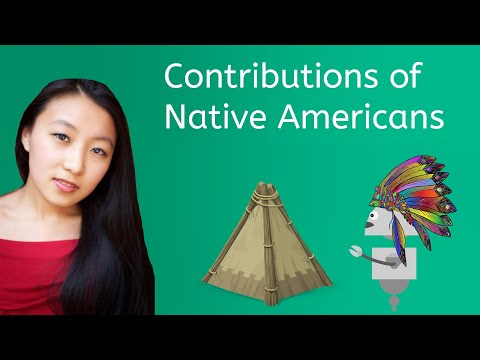 Contributions of Native Americans - U.S. History for Kids!