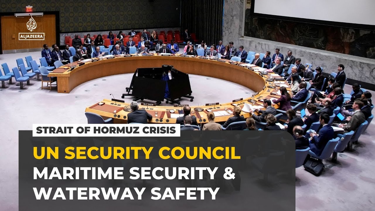 'Open the Strait': UN Security Council meets on maritime security, waterway safety