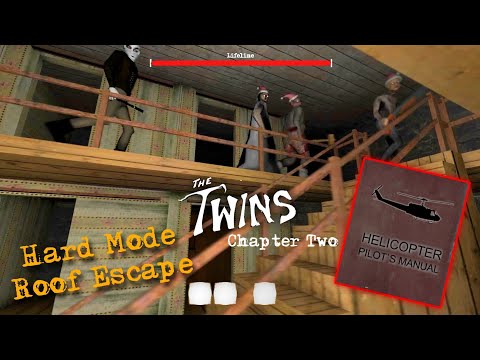 The Twins PC In Granny Chapter Two Atmosphere On Hard Mode Roof Escape