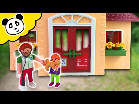 ⭕ PLAYMOBIL - Die Tierklinik - Spielzeug auspacken & spielen - Pandido TV