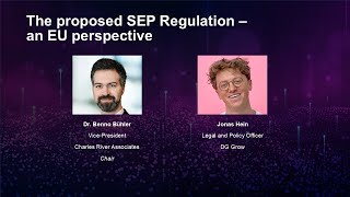Modernising SEP Licensing Conference: The proposed SEP Regulation – an