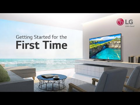 Getting started for the first time | LG WebOS TV | First use set up | WebOS 22 | LG TV 2024