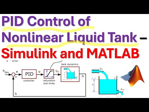 PID Control and Modeling of Nonlinear Liquid Tank in MATLAB and Simulink - Control Engineering