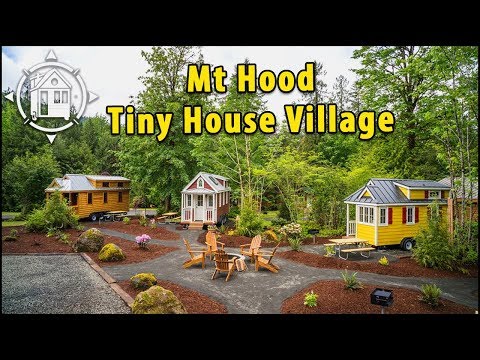 Tiny House Village in Oregon - Short overview of homes