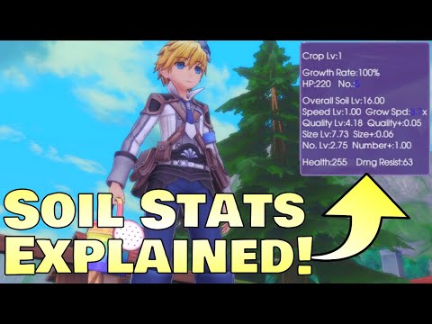 Soil Stats and Farming Mechanics Explained for Beginners! Rune Factory 5 Tips & Guide