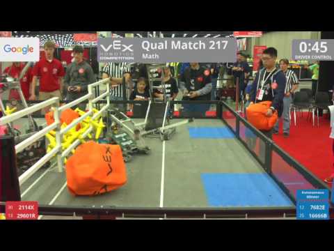 2017 VRC Math Q217 - 2114X 29601R vs 7682E 16666B - 0 to 49