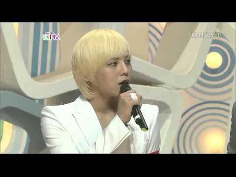 090906 Inkigayo - MC Taecyeon x Wooyoung cuts