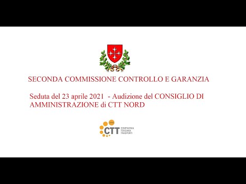 COMUNE PISA - 2aCCG VENERDì 23 APRILE 2021 ( ORE 13.30 )