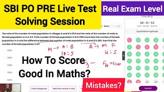 Live Mock SBI PO PRELIMS  2021 Live Solving Session 🔥 With Exam Interface By Minakshi Ma'am Set -1