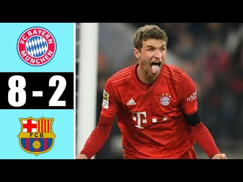 Bayern Munich humiliates Barcelona...